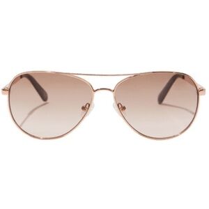 Kate Spade Emmaline Aviator Sunglasses (Rose Gold)